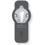 Homematic IP Adapter Rundrosette Türschlossantrieb – pro (HmIP-ADA-DLP-R-A), Halterung anthrazit