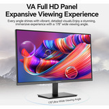 Koorui E2212F, LED-Monitor 54.5 cm (21.45 Zoll), schwarz, FullHD, VA, HDMI, VGA, 100Hz Panel