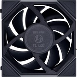 Lian Li UNI FAN TL120 LCD Reverse Blade, Gehäuselüfter schwarz, 124 mm