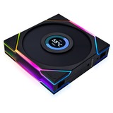 Lian Li UNI FAN TL120 LCD Reverse Blade, Gehäuselüfter schwarz, 124 mm