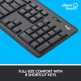 Logitech MK295, Desktop-Set graphit, DE-Layout