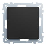 Merten Blindabdeckung schwarz (matt), Retail