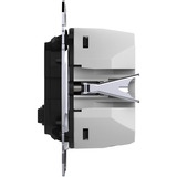 Merten USB-Ladeeinsatz Typ A und C mit Power-Delivery-Technologie MEG4366-0120, Ladegerät Retail