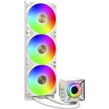 Montech CyberFlow ARGB 360, Wasserkühlung weiß