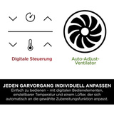 Ninja MAX 6-in-1 Dual Zone Heißluftfritteuse DZ400EU  grau, 2.470 Watt, 2 Körbe je 4,75 Liter