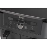 Ninja MAX 6-in-1 Dual Zone Heißluftfritteuse DZ400EU  grau, 2.470 Watt, 2 Körbe je 4,75 Liter