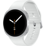 SAMSUNG Galaxy Watch8, Smartwatch silber, 44 mm, Sport Band M/L