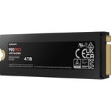Samsung 990 PRO Heatsink 4 TB, SSD PCIe 4.0 x4, NVMe 2, M.2 2280, intern