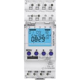 Theben SELEKTA 172 top3, Zeitschaltuhr Astro-Zeitschaltuhr mit Wochenprogramm, 2 Kanäle