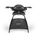 Elektrogrill Q 1400 mit Stand, Dark Grey