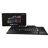 be quiet! Dark Mount Silent Tactile, Gaming-Tastatur schwarz, UK-Layout, be quiet! Silent Tactile