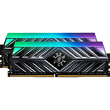 ADATA DIMM 32 GB DDR4-3200 (2x 16 GB) Dual-Kit, Arbeitsspeicher grau, AX4U320016G16A-DT41, XPG Spectrix D41, INTEL XMP