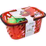 Beeboo Einkaufskorb mit Zubehör, 29 Teile, Kaufladen 