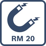 Bosch Professional Multifunktionshalterung RM 20 schwarz, für Kombilaser GCL 12V-50-22 CG