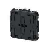 Busch-Jaeger Bedienelement zwei-fach mit Orientierungslicht, Schalter schwarz, Retail