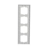 Busch-Jaeger Rahmen vierfach weiß, Retail