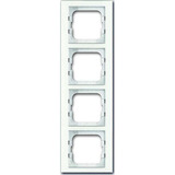 Busch-Jaeger Rahmen vierfach weiß, Retail