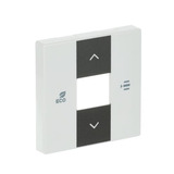 Busch-Jaeger Zentralscheibe studiows, Rahmen weiß, Retail