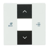 Busch-Jaeger Zentralscheibe studiows, Rahmen weiß, Retail