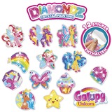 CRAZE DIAMONDZ Galupy Unicorn Mega Sticker Set 