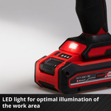 EINHELL Akku-Kartuschenpistole TE-SG 18/10 Li - Solo rot/schwarz, ohne Akku und Ladegerät