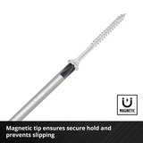 EINHELL Schraubendreher-Set PZ, 5-teilig rot/schwarz, Ergonomische Zweikomponentengriffe