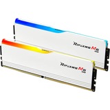 G.Skill DIMM 48 GB DDR5-6000 (2x 24 GB) Dual-Kit, Arbeitsspeicher weiß, F5-6000J3036F24GX2-RM5RW, Ripjaws M5 RGB, INTEL XMP