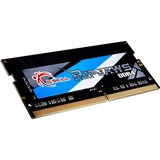 G.Skill SO-DIMM 32 GB DDR4-3200, Arbeitsspeicher schwarz, F4-3200C22S-32GRS, Ripjaws
