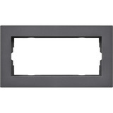 Gira Abdeckrahmen 2-fach ohne Montagerahmen anthrazit, Retail