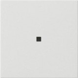 Gira Wippe einfach unbedruckt mit Kontrollfenster glänzend weiß, Retail