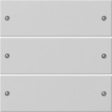 Gira Wippenset dreifach grau, Retail