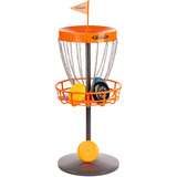 Guru Disc Golf Mini Basket Set inkl. 5 Scheiben, Gartenspielgerät 