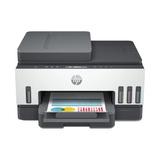 HP Smart Tank 7305 All-in-One, Multifunktionsdrucker grau/weiß, USB, LAN, WLAN, Scan, Kopie, Duplex (Druck)