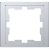 Merten Rahmen einfach eds D-Life System Design MEG4010-6536 edelstahl, Retail