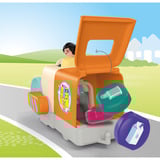 PLAYMOBIL 71774 JUNIOR: Spaßiges Müllsammelfahrzeug, Konstruktionsspielzeug 