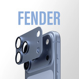 PanzerGlass Fender Kameraschutz, Schutzfolie hellblau, iPhone 18 Pro Max