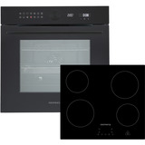 Respekta ASET9004400, Backofen-Set schwarz