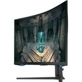 Samsung Odyssey G6 S32BG650EU, Gaming-Monitor 82 cm (32 Zoll), schwarz,  QHD, VA, AMD Free-Sync, HDR, 240Hz Panel