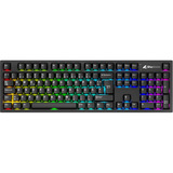 Sharkoon OfficePal KB70W Silent, Tastatur schwarz, DE-Layout