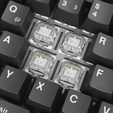 Sharkoon OfficePal KB70W Silent, Tastatur schwarz, DE-Layout