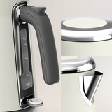 Tefal KI666A  Edelstahl, Wasserkocher beige/edelstahl, 2.400 Watt, 1,7 Liter