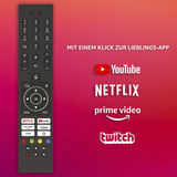 Telefunken D32F751X7CW, LED-Fernseher 32 cm (80 Zoll), schwarz, FullHD, Tripple-Tuner, TiVo-Betriebssystem