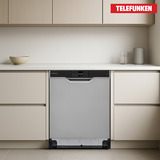 Telefunken GEU6012DI , Spülmaschine silber, 60 cm