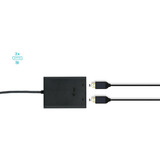 i-tec Video Adapter USB-C > Dual DisplayPort 4K / 60Hz (single 8K / 30Hz) schwarz, 30cm Kabel