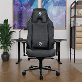 Arozzi Vernazza Softfabric XL, Gaming-Stuhl dunkelgrau, Dark Grey