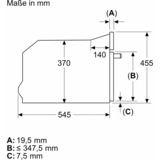 Bosch CEG732XB1 Serie 8, Mikrowelle schwarz, mit Grillfunktion