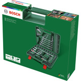 Bosch Heimwerken & Garten Werkzeug Set, 134-teilig, Werkzeug-Set grün, mit Werkzeugkoffer