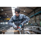 Bosch Professional PRO X-LOCK Akku-Winkelschleifer BITURBO GWX 18V-15 PSC Professional solo, Ø 125mm blau/schwarz, Ohne Akku und Ladegerät, in L-BOXX