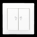 Busch-Jaeger LED-Dimmer flexibel Set Wireless weiß, Retail