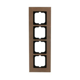 Busch-Jaeger Rahmen vierfach bronze, Retail